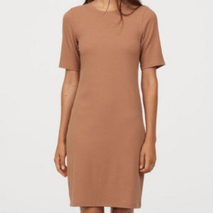 SOLD - Active USA Rib-Knit Jersey Dress